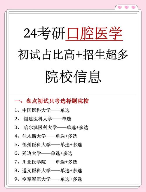 口腔医学考研报哪个好-图2