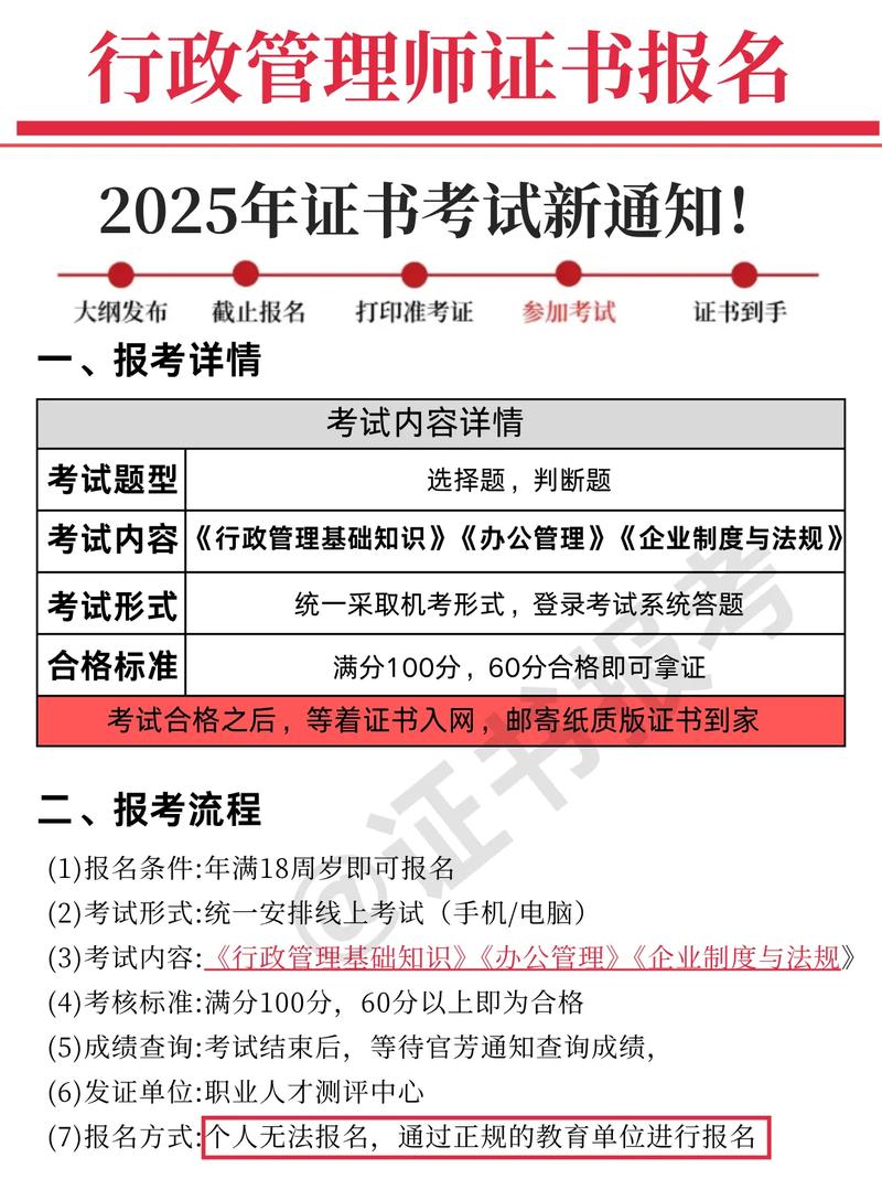 行政管理师证书报考条件与时间是什么？-图2