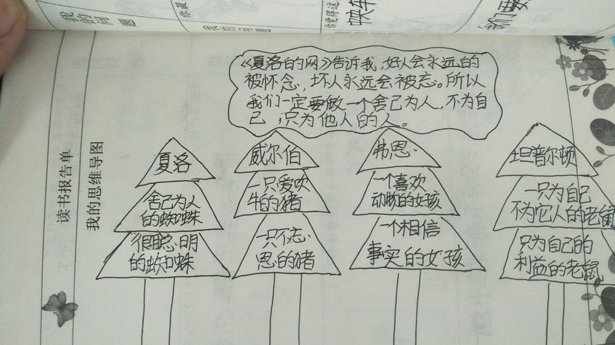 思维导图夏洛的网-图1