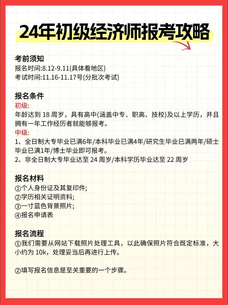 初级经济师报名条件有哪些具体要求?-图2 初级经济师报名条件有哪些具体要求?-图2