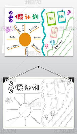 暑假计划思维导图，怎么画才高效实用？-图3