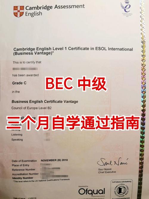 BEC中级报名条件有哪些?-图3 BEC中级报名条件有哪些?-图3