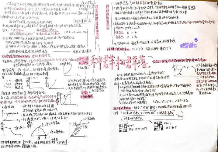 种群与群落思维导图，核心要点有哪些？-图1
