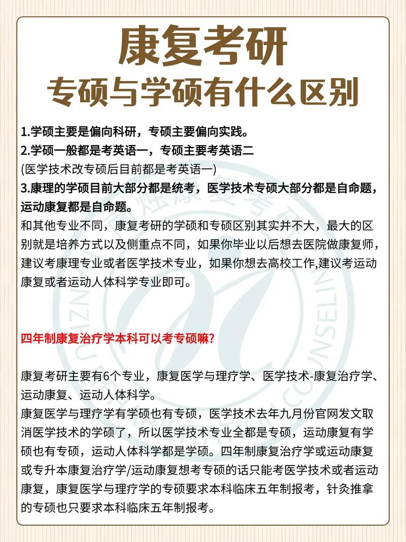 康复在职读研可选哪些专业？-图2