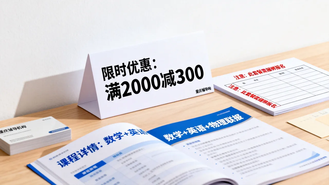 重庆辅导机构各类优惠活动,警惕捆绑报名营销套路 重庆辅导机构各类优惠活动,警惕捆绑报名营销套路