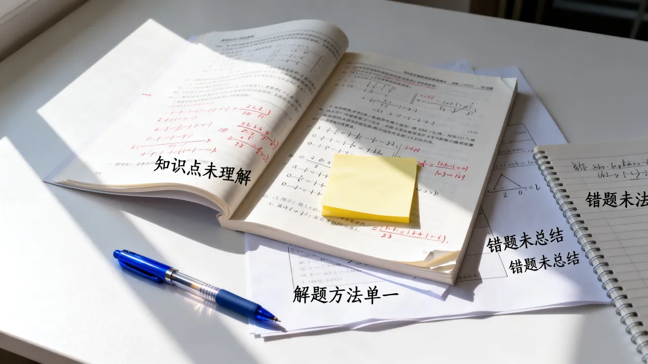 大量刷题但是分数没有提升,典型原因总结参考 大量刷题但是分数没有提升,典型原因总结参考
