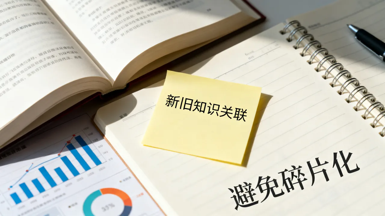 新旧知识点建立关联,避免知识碎片化孤立记忆 新旧知识点建立关联,避免知识碎片化孤立记忆