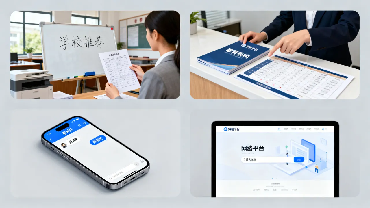 重庆寻找家教渠道,不同渠道各自特点对比参考 重庆寻找家教渠道,不同渠道各自特点对比参考
