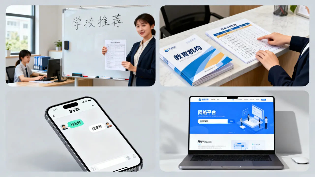 重庆寻找家教渠道,不同渠道各自特点对比参考 重庆寻找家教渠道,不同渠道各自特点对比参考