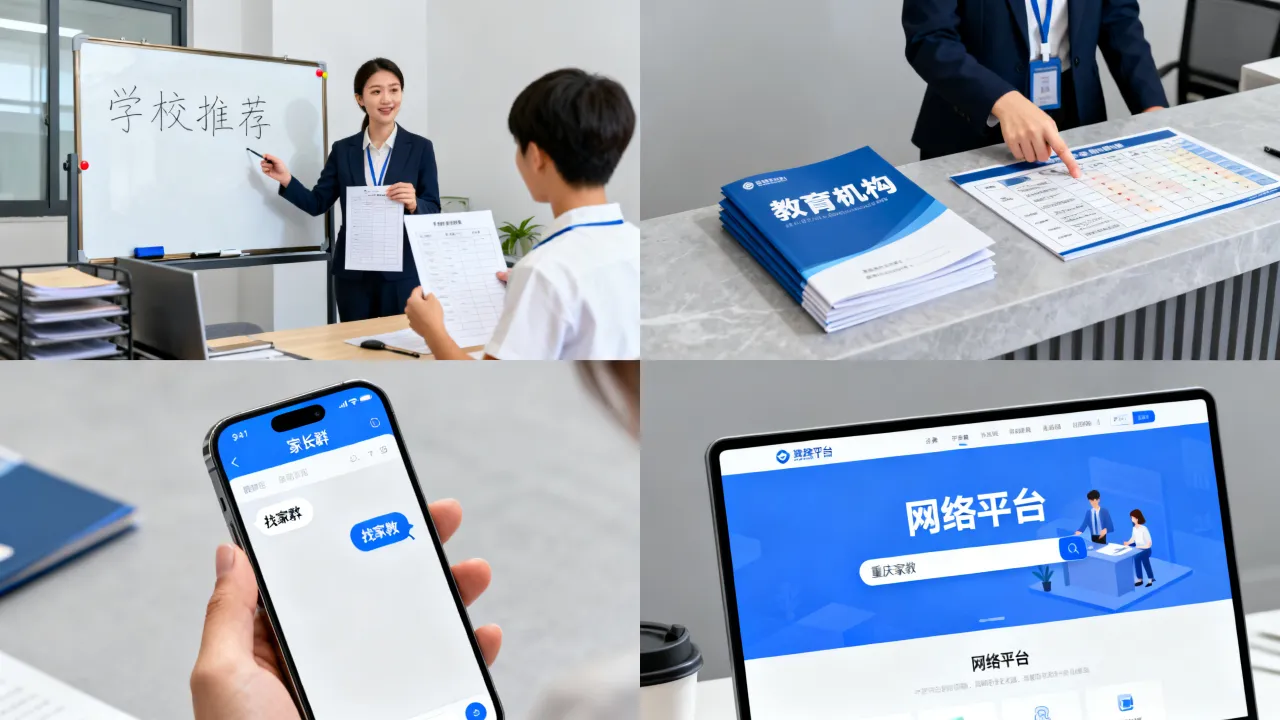 重庆寻找家教渠道,不同渠道各自特点对比参考 重庆寻找家教渠道,不同渠道各自特点对比参考