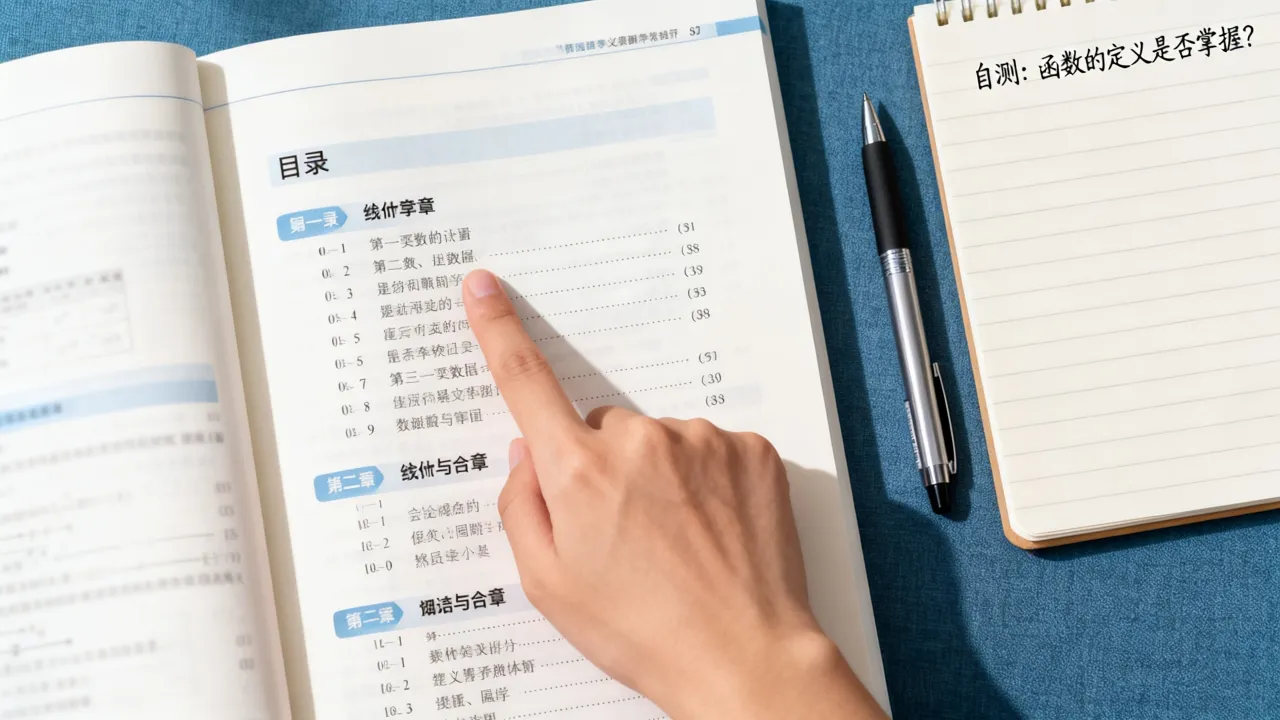 课本目录使用技巧:借助目录自测知识点掌握程度 课本目录使用技巧:借助目录自测知识点掌握程度