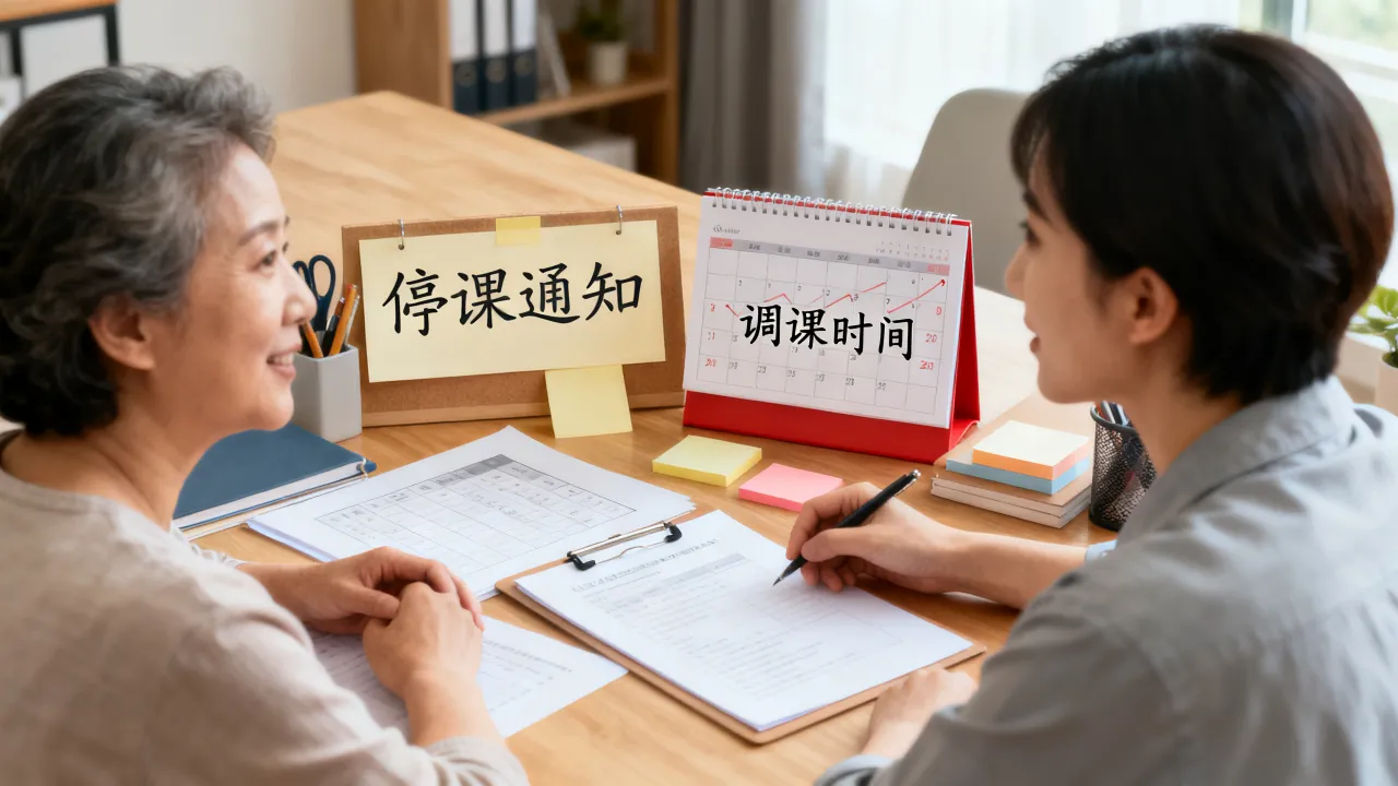 重庆家教停课、调课规则,提前沟通避免纠纷 重庆家教停课、调课规则,提前沟通避免纠纷