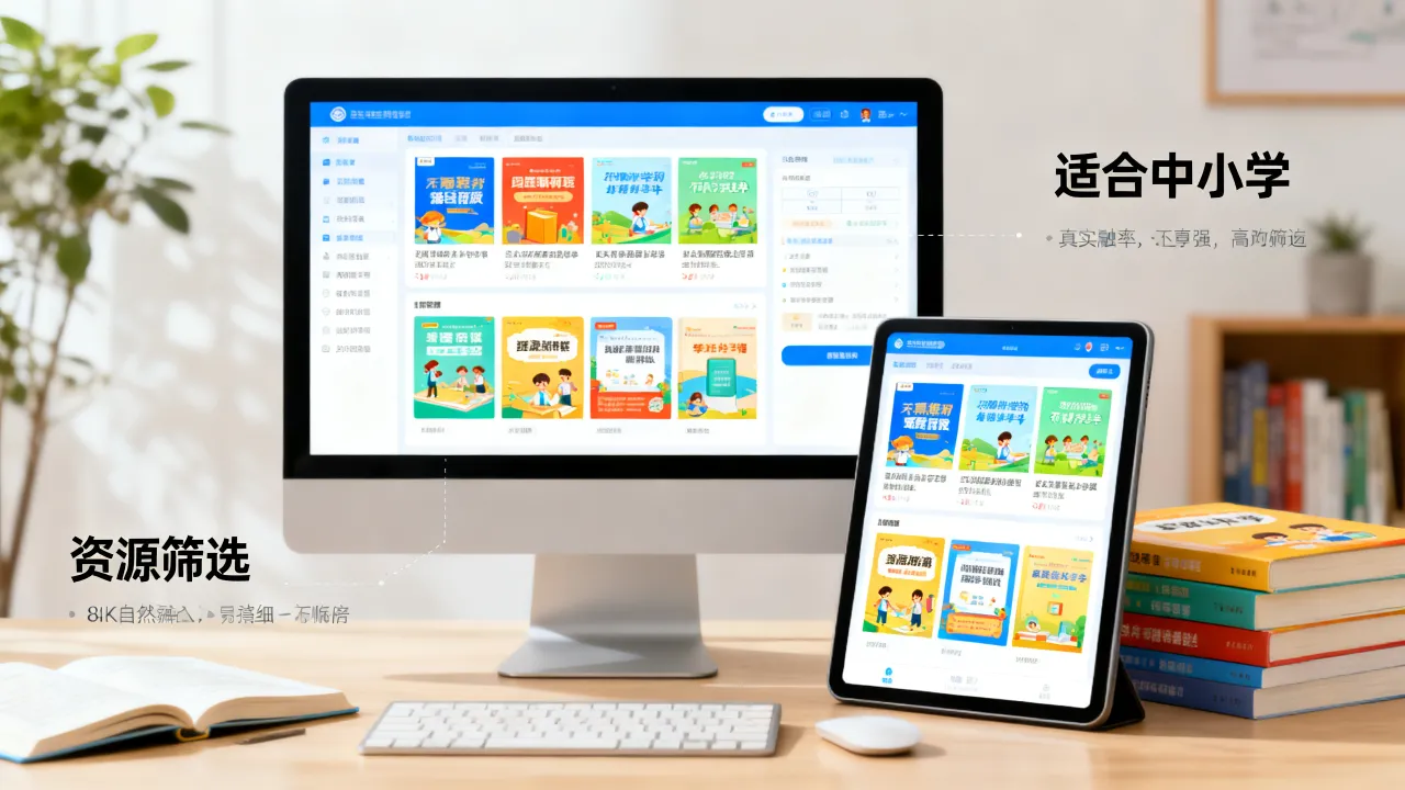 线上自主学习资源筛选，怎样选择适合中小学内容