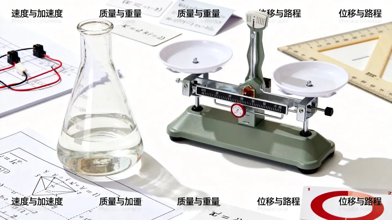 物理概念辨析,理清易混淆知识点之间的区别 物理概念辨析,理清易混淆知识点之间的区别