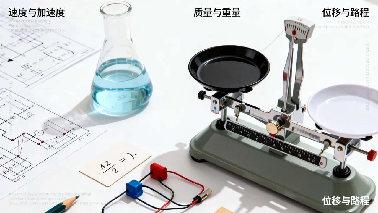 物理概念辨析,理清易混淆知识点之间的区别 物理概念辨析,理清易混淆知识点之间的区别