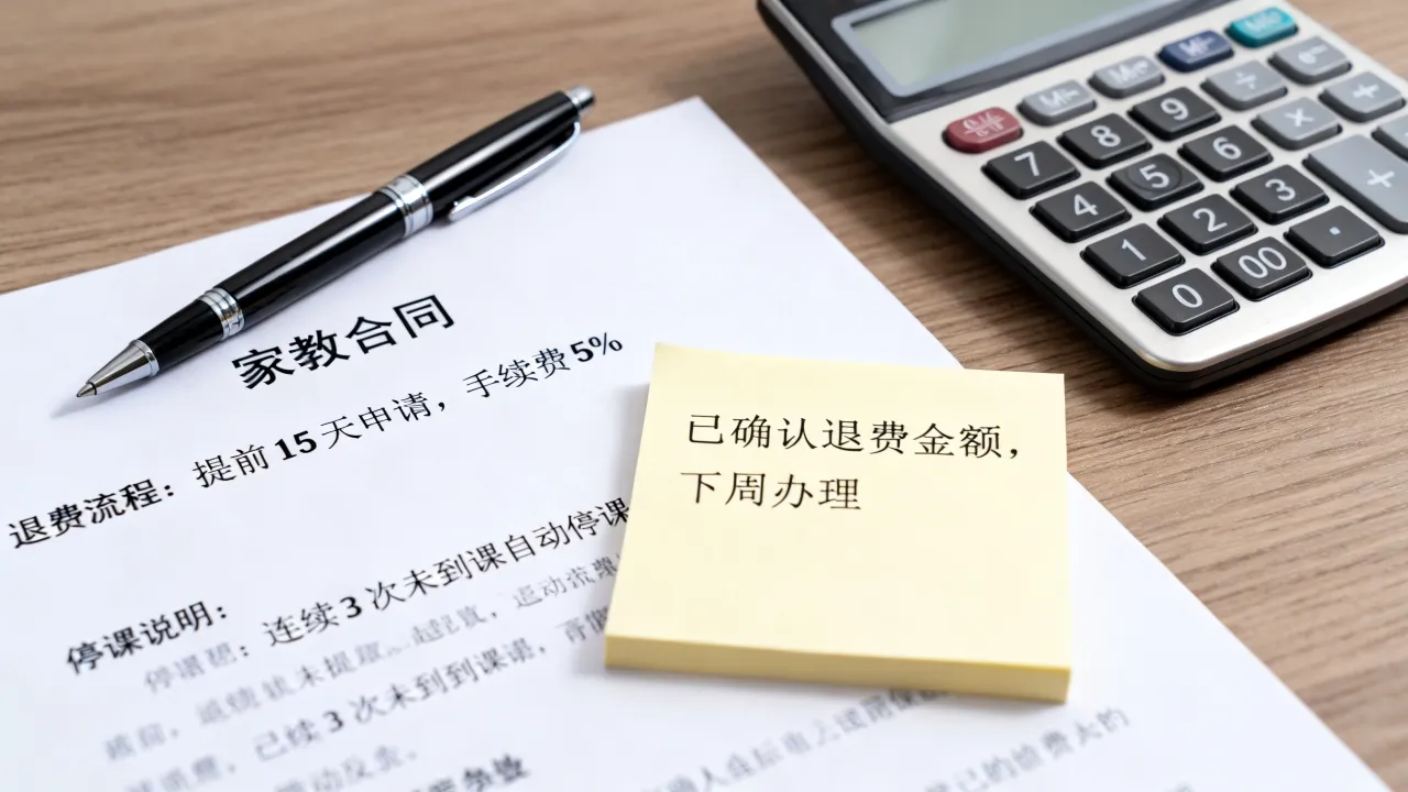 重庆渝北区家教退费、停课相关约定,提前沟通清楚 重庆渝北区家教退费、停课相关约定,提前沟通清楚