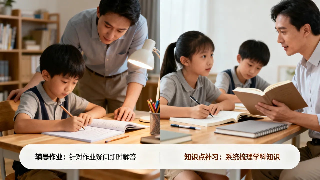 重庆渝北区家教辅导作业,和知识点补习有什么区别? 重庆渝北区家教辅导作业,和知识点补习有什么区别?
