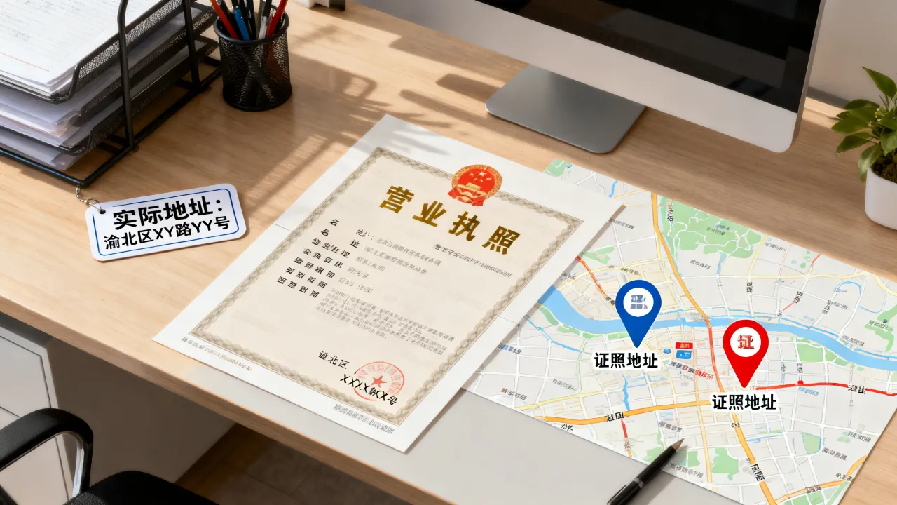 重庆渝北区培训机构地址与证照地址不一致要留意 重庆渝北区培训机构地址与证照地址不一致要留意