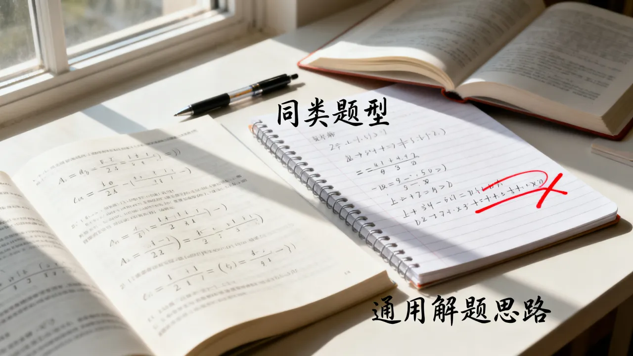 同类题型反复失分,归纳通用解题思路很关键 同类题型反复失分,归纳通用解题思路很关键