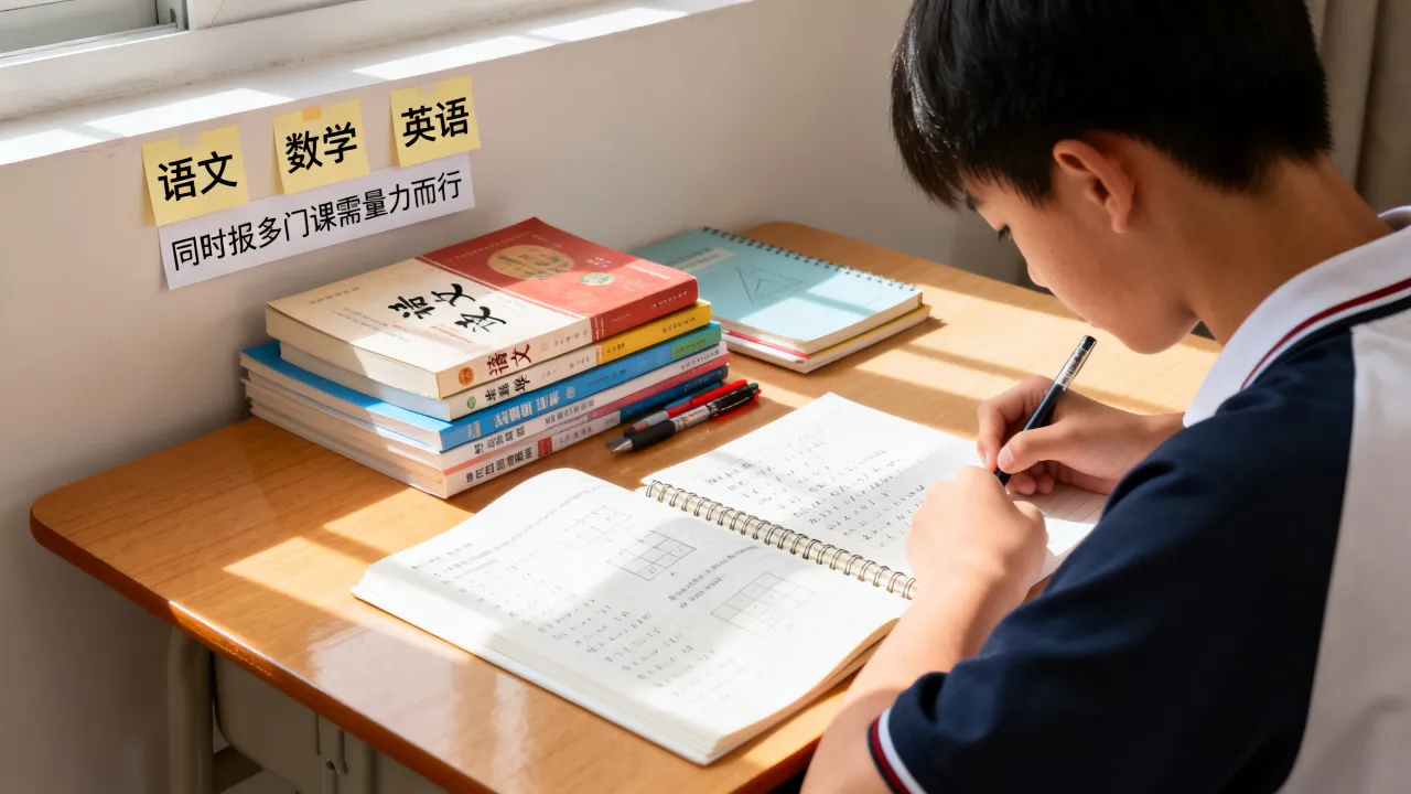 重庆渝北区初中全科辅导,同时报多门课需要量力而行 重庆渝北区初中全科辅导,同时报多门课需要量力而行
