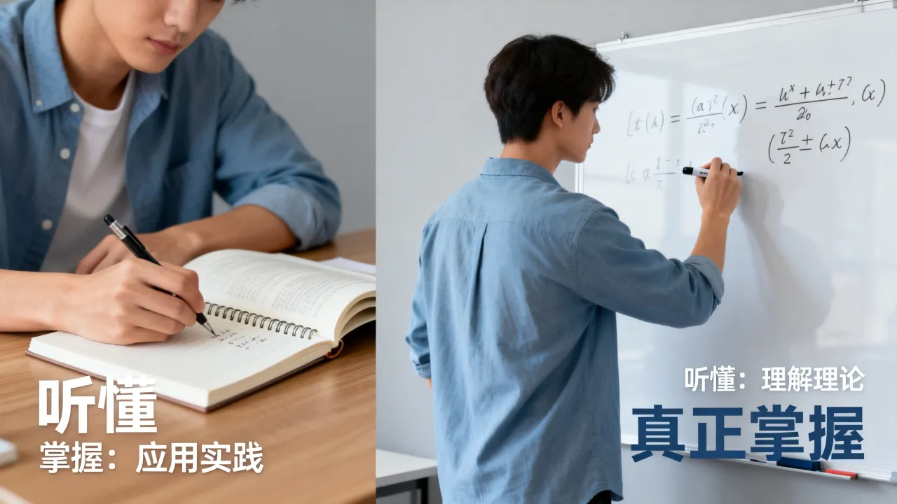 如何区分知识点 “听懂” 和 “真正掌握” 的标准 如何区分知识点 “听懂” 和 “真正掌握” 的标准