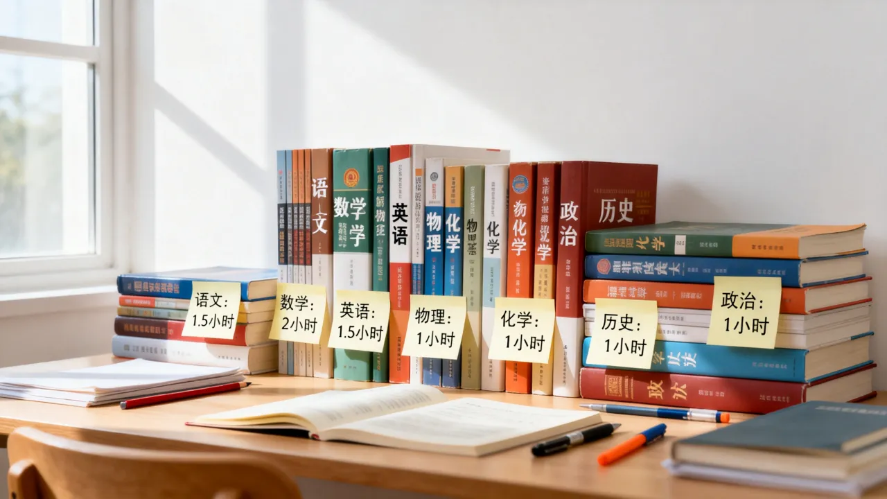 初三各科复习时间分配,根据自身学情动态调整 初三各科复习时间分配,根据自身学情动态调整