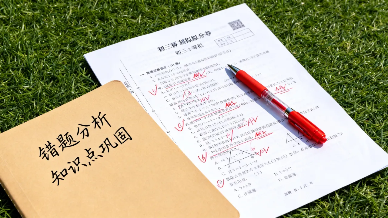 初三模拟试卷使用方法,不只关注分数更重视错题 初三模拟试卷使用方法,不只关注分数更重视错题