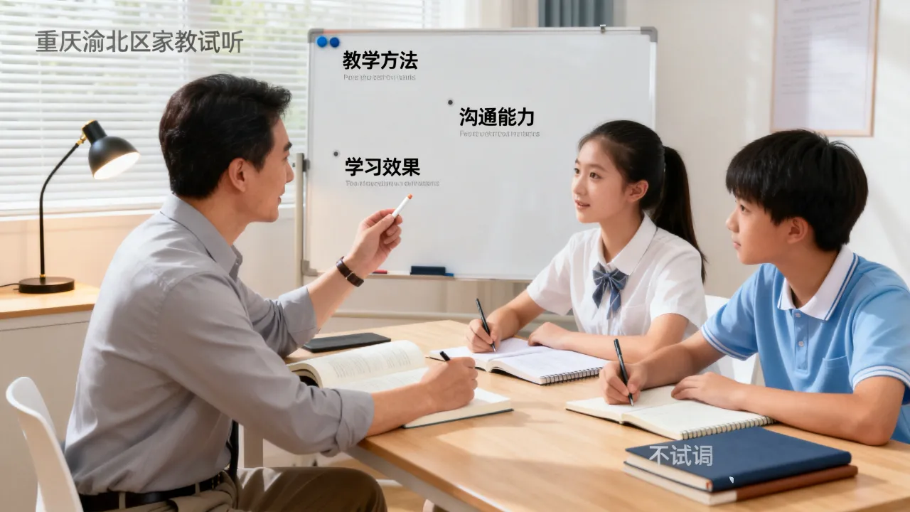 重庆渝北区家教试听结束,从哪些维度综合判断? 重庆渝北区家教试听结束,从哪些维度综合判断?