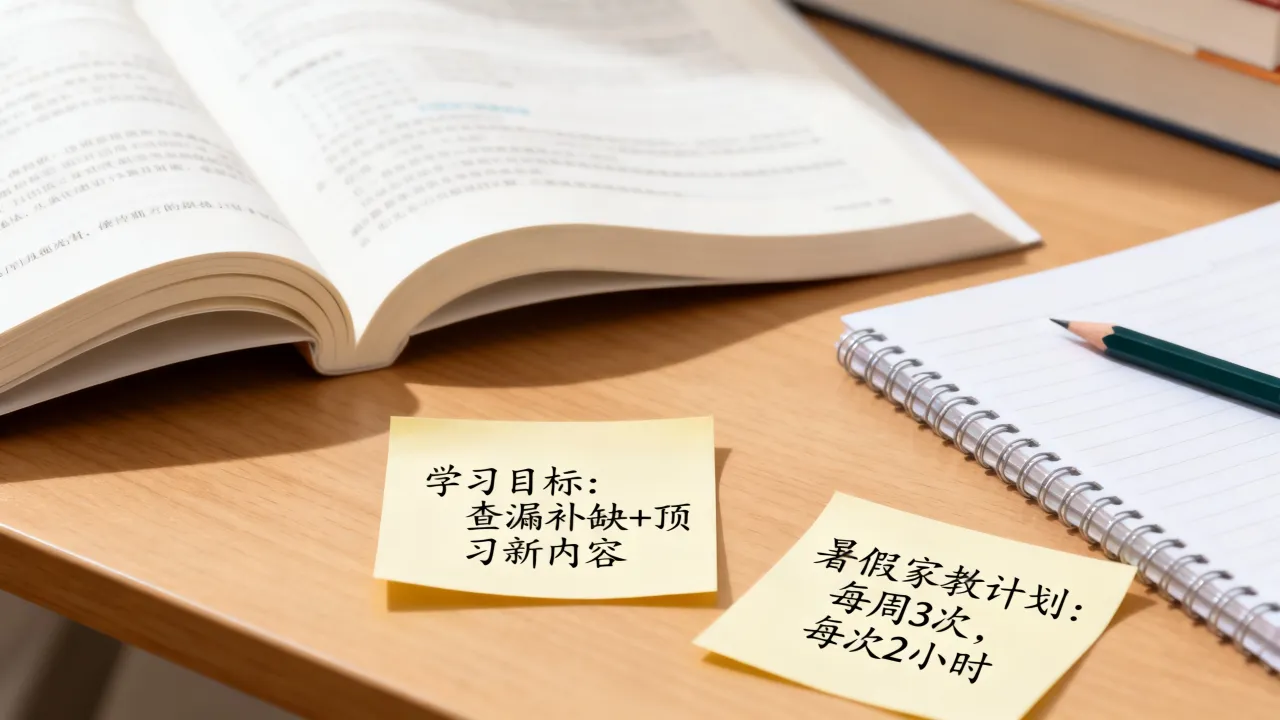 重庆渝北区暑假一对一家教，挑选前先理清学习目标