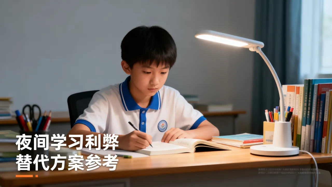 初中生夜间熬夜学习，利弊与替代方案参考