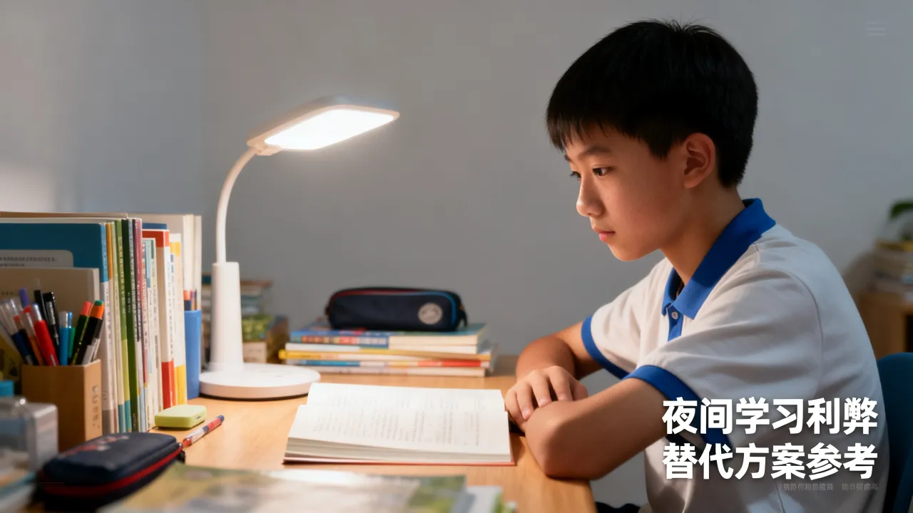 初中生夜间熬夜学习，利弊与替代方案参考