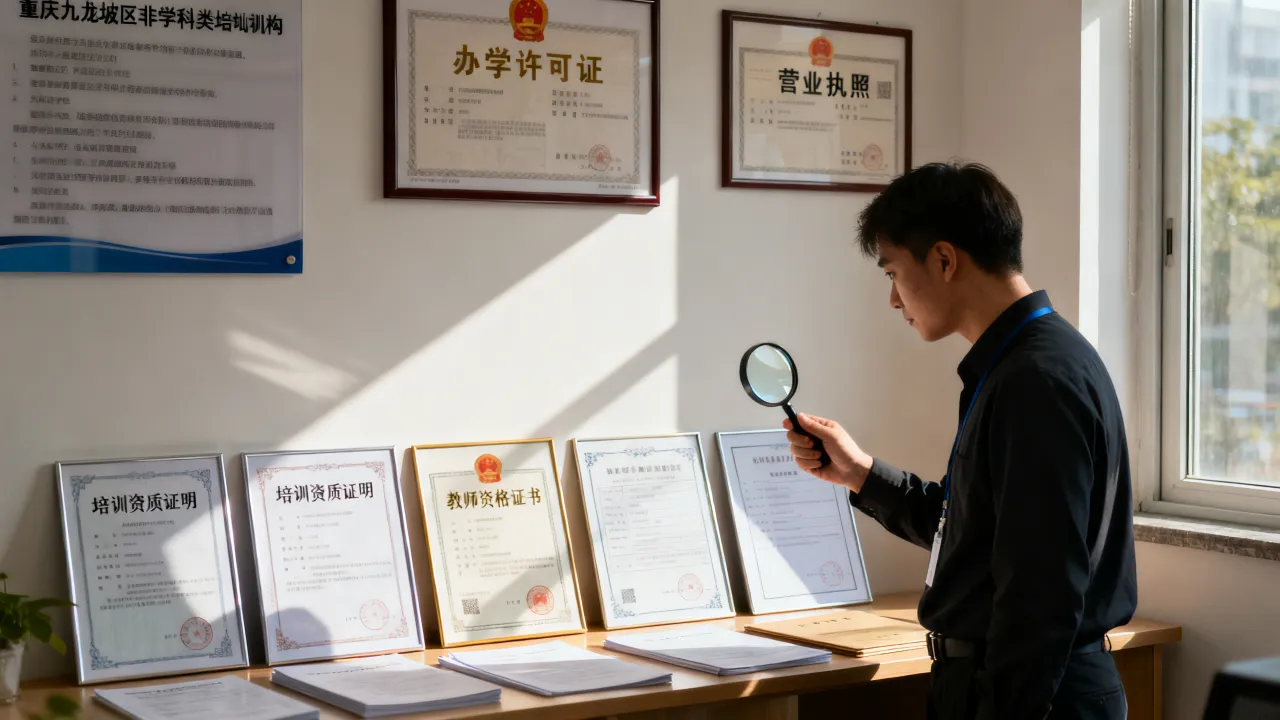 重庆九龙坡区非学科类培训机构,资质查验同样不能忽视 重庆九龙坡区非学科类培训机构,资质查验同样不能忽视