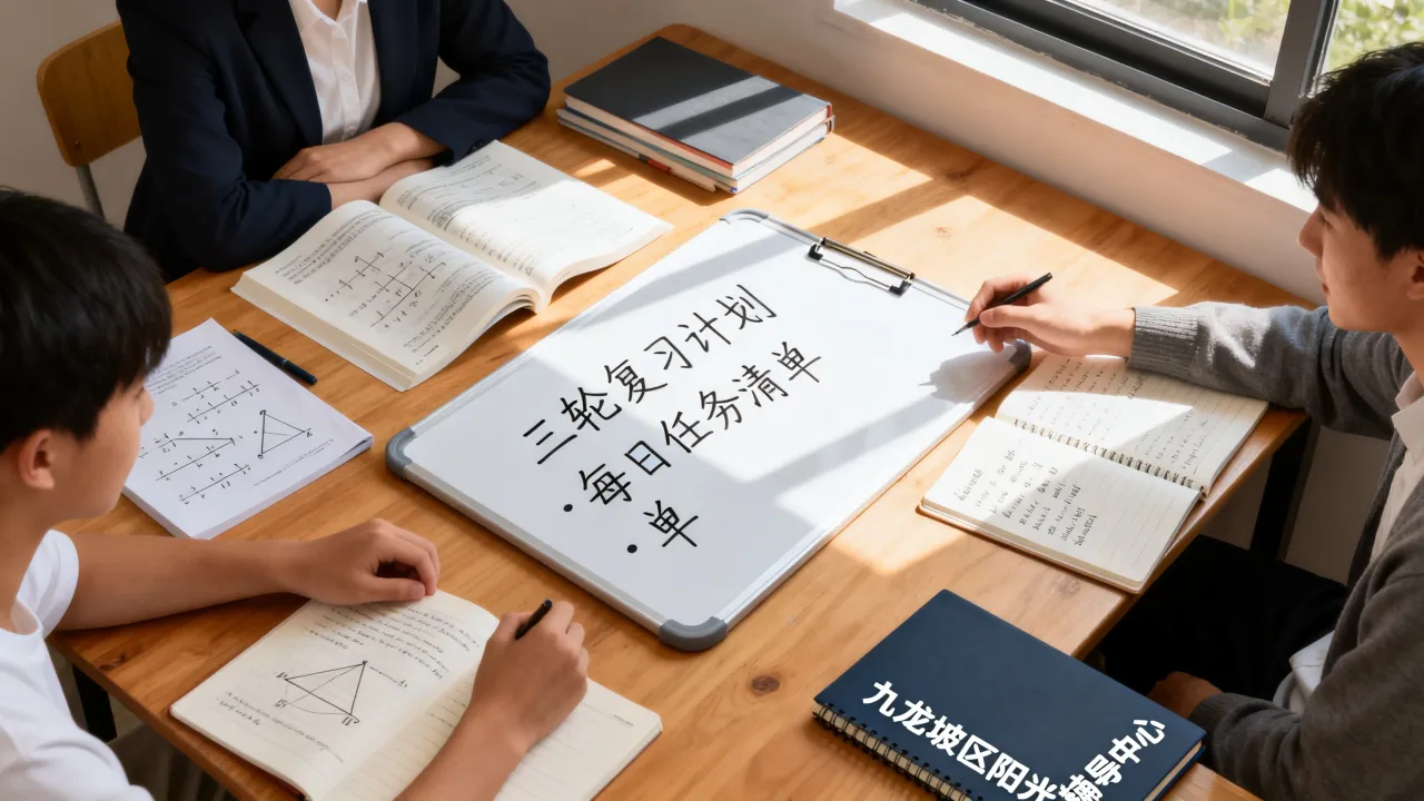 重庆九龙坡区初三辅导机构，复习规划怎么辨别合理性