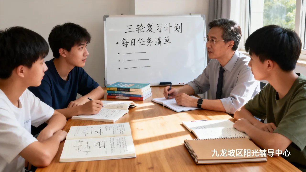 重庆九龙坡区初三辅导机构，复习规划怎么辨别合理性