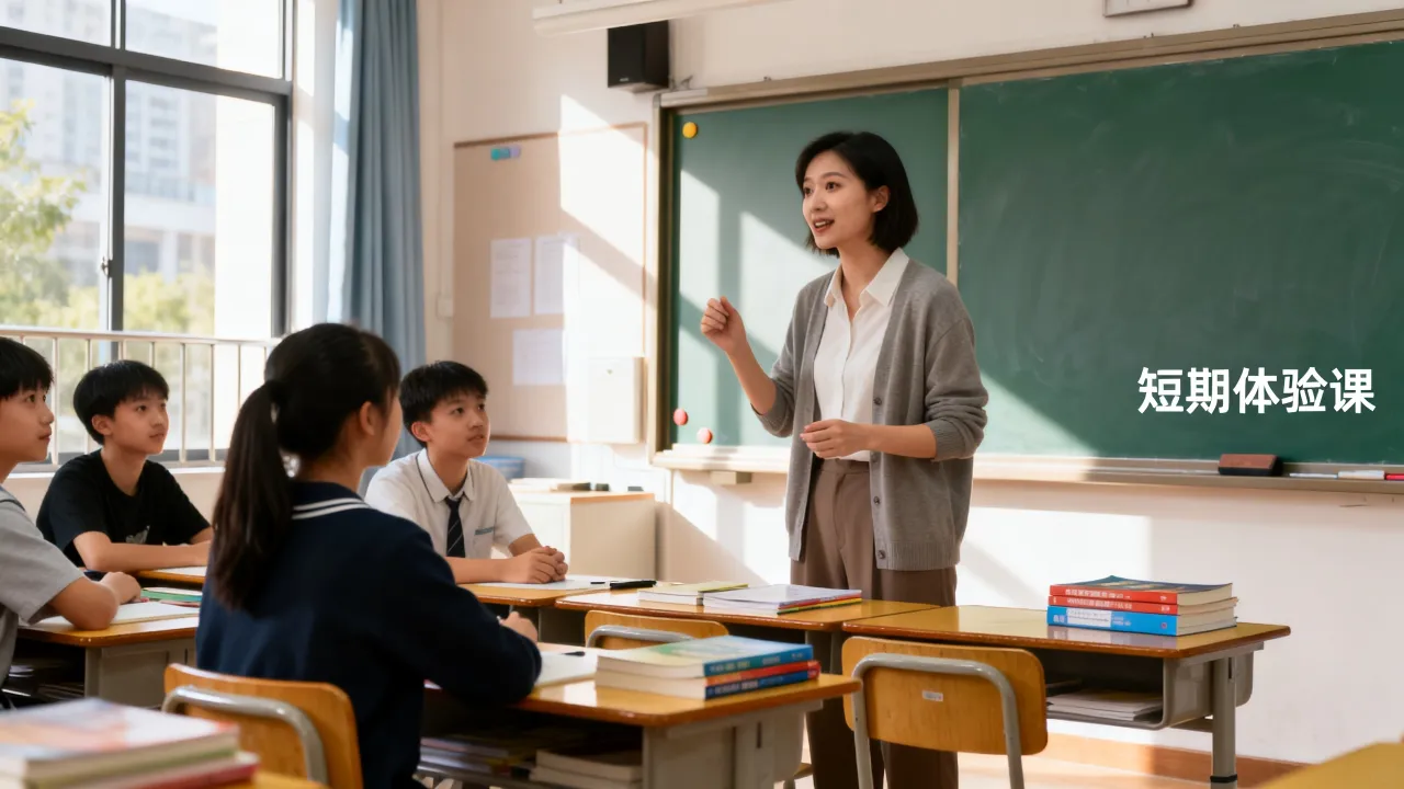 重庆九龙坡区短期体验课，不能等同于长期教学水平