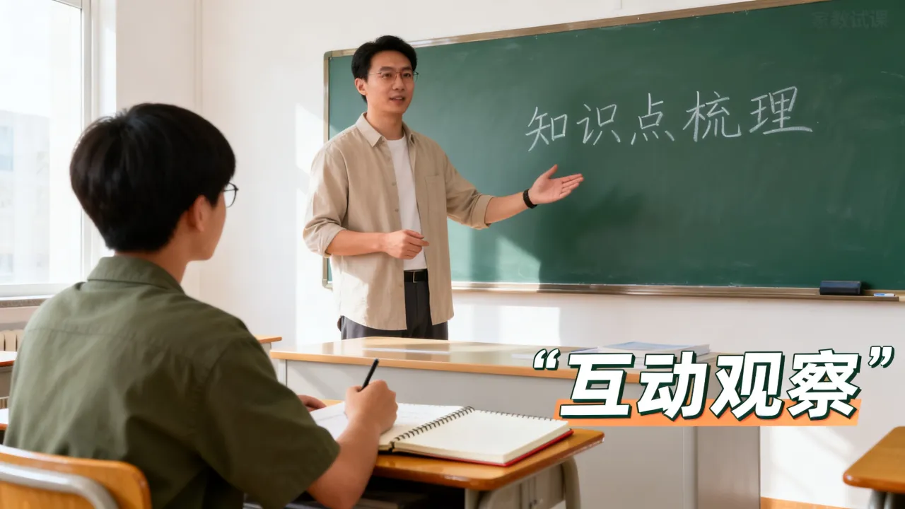 重庆九龙坡区家教试听课,重点观察老师哪些行为? 重庆九龙坡区家教试听课,重点观察老师哪些行为?