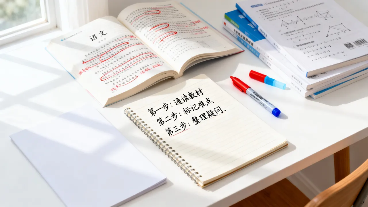 初中课前预习怎么做,提前标记知识难点 初中课前预习怎么做,提前标记知识难点
