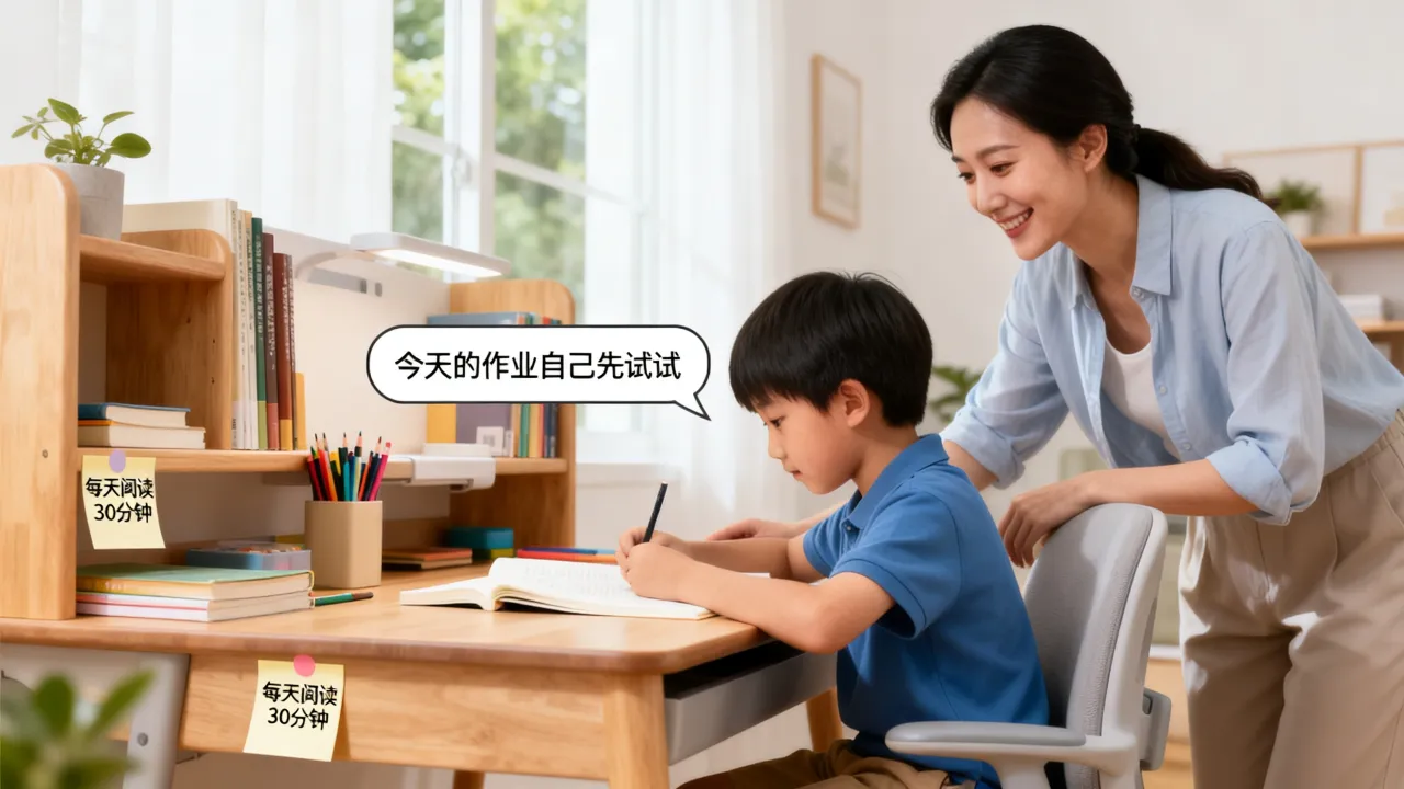 小学生自主学习习惯培养,家长正确引导方式 小学生自主学习习惯培养,家长正确引导方式