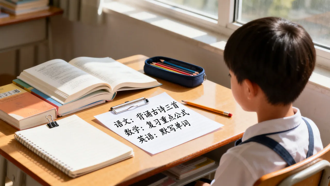 小学生考前复习规划,拒绝临时突击盲目刷题 小学生考前复习规划,拒绝临时突击盲目刷题