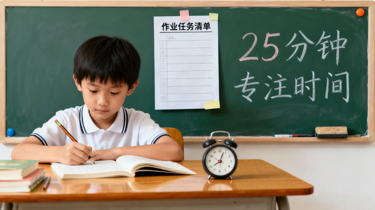 小学生写作业拖沓,可行的时间管理方案参考 小学生写作业拖沓,可行的时间管理方案参考