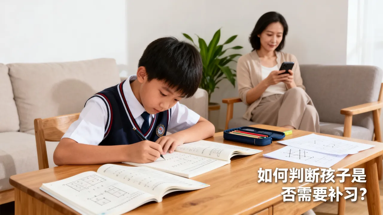 重庆九龙坡区聘请家教前，如何判断孩子是否需要补习？