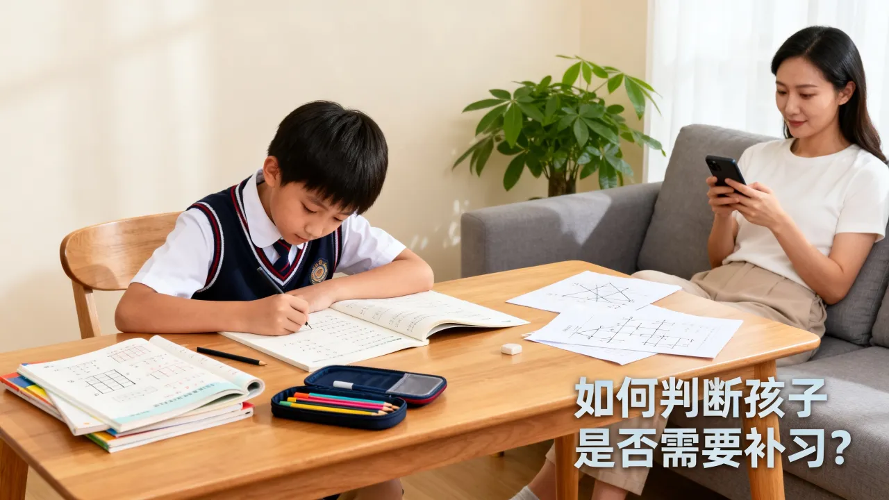 重庆九龙坡区聘请家教前，如何判断孩子是否需要补习？