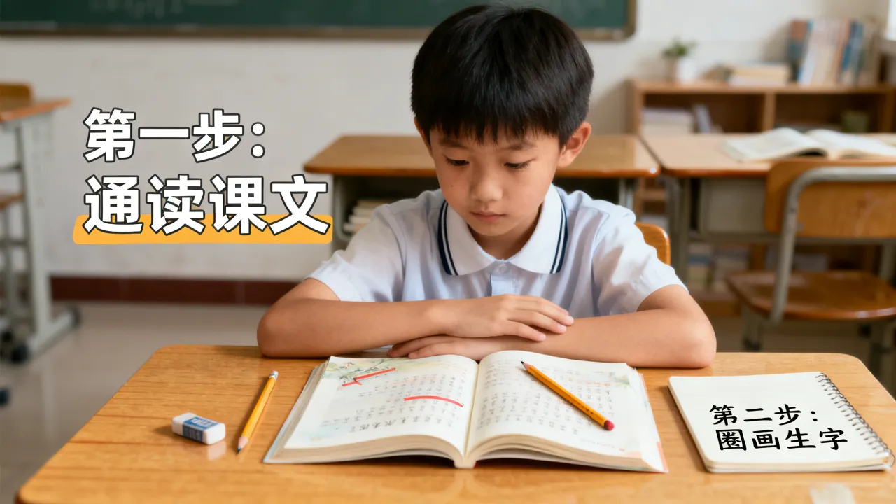 小学课前预习正确方法,避免流于形式的无效翻书 小学课前预习正确方法,避免流于形式的无效翻书