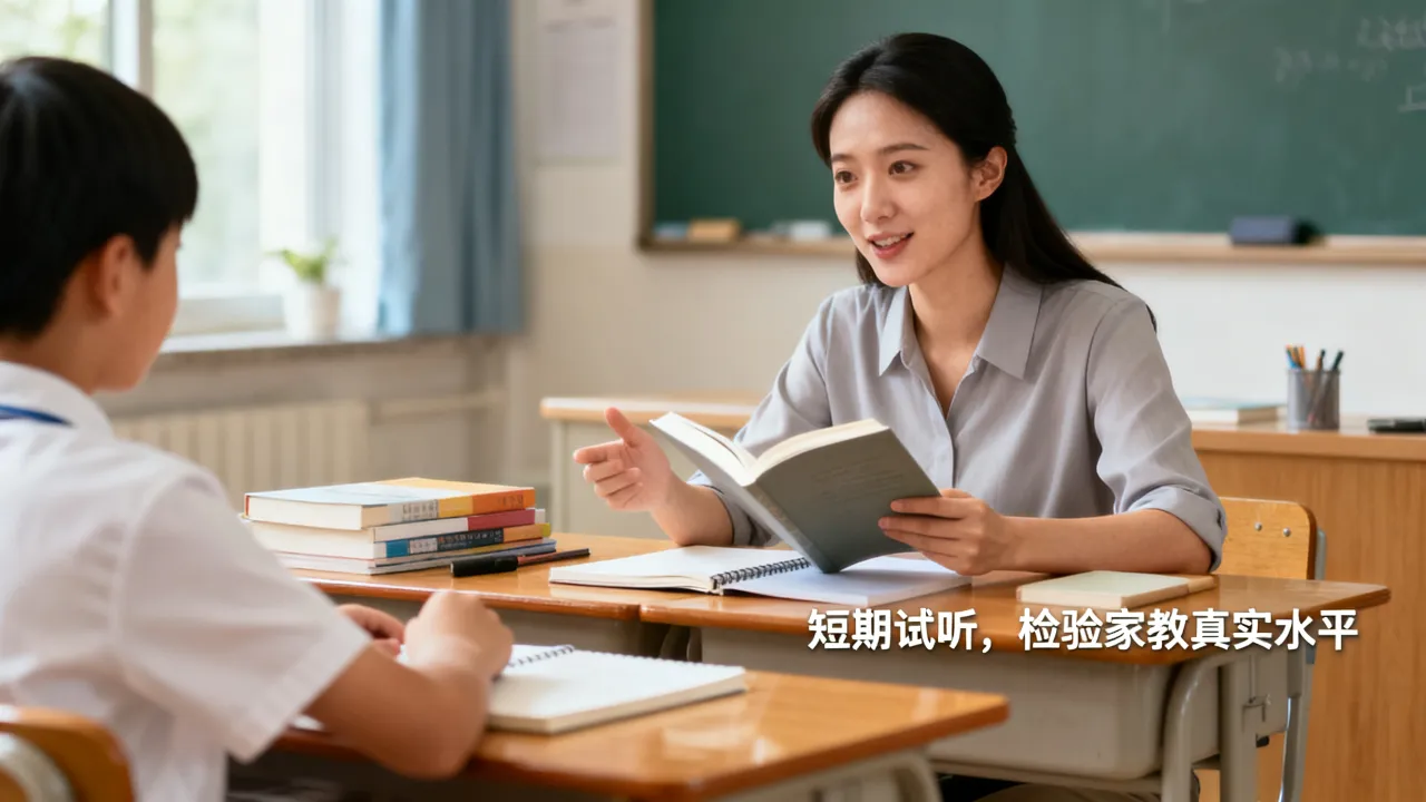 短期试听,检验家教真实水平 短期试听,检验家教真实水平