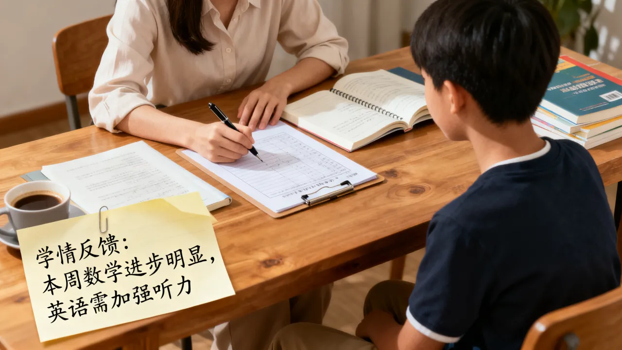 靠谱家教,懂得定期反馈学情 靠谱家教,懂得定期反馈学情