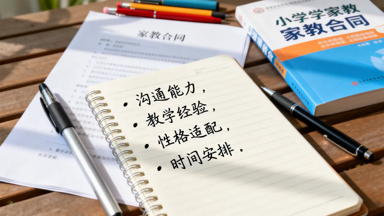 小学生家教挑选要点汇总 小学生家教挑选要点汇总