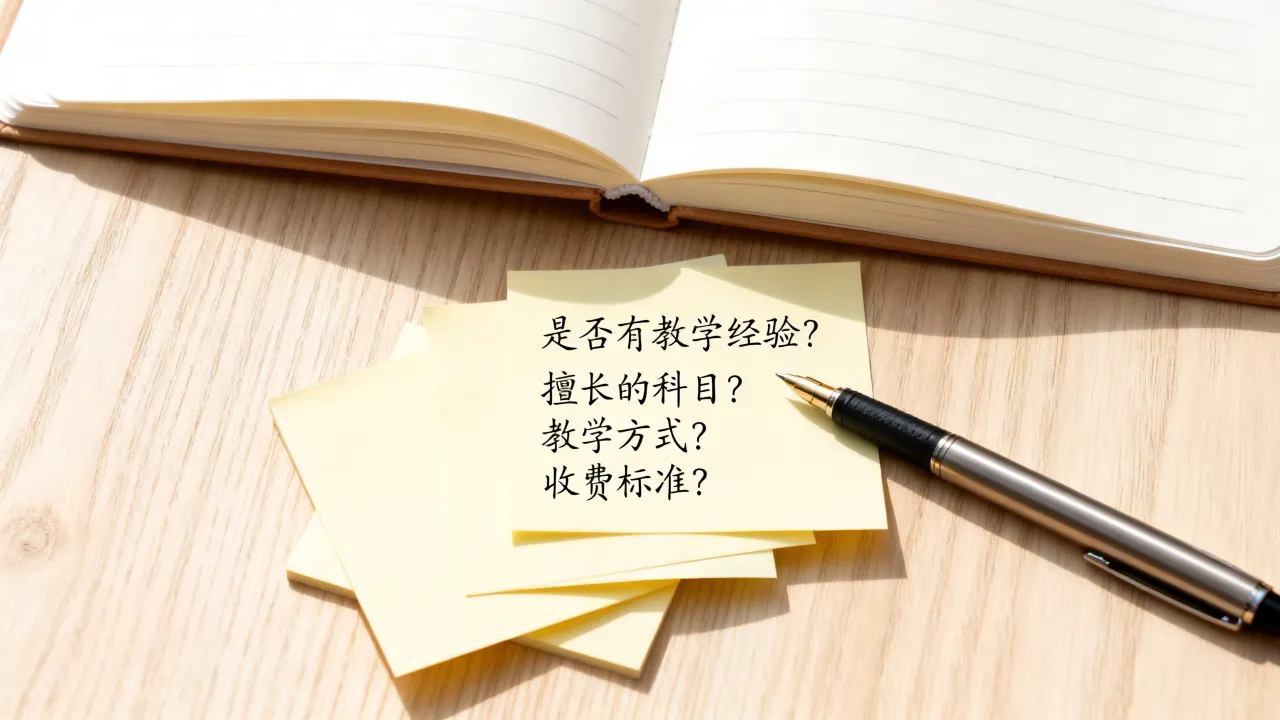 挑选家教时一定要问清的问题 挑选家教时一定要问清的问题