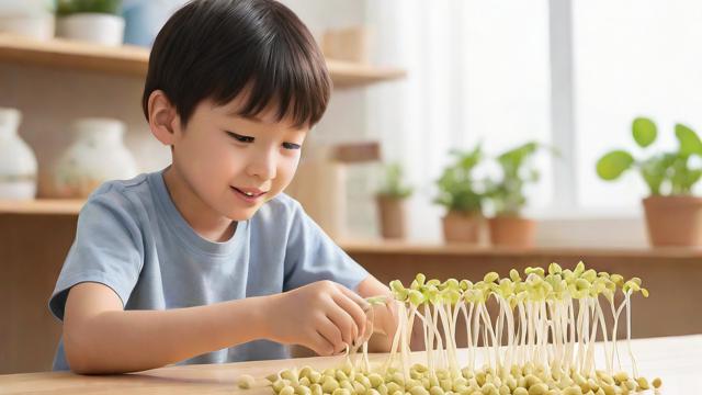 小学生如何成功种出豆芽？-第1张图片-益智教育网